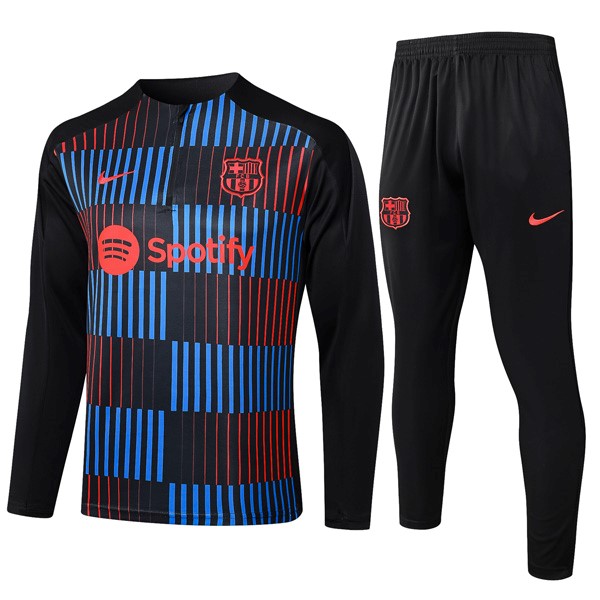 Sudadera De Training Barcelona 2024/25 Azul Negro